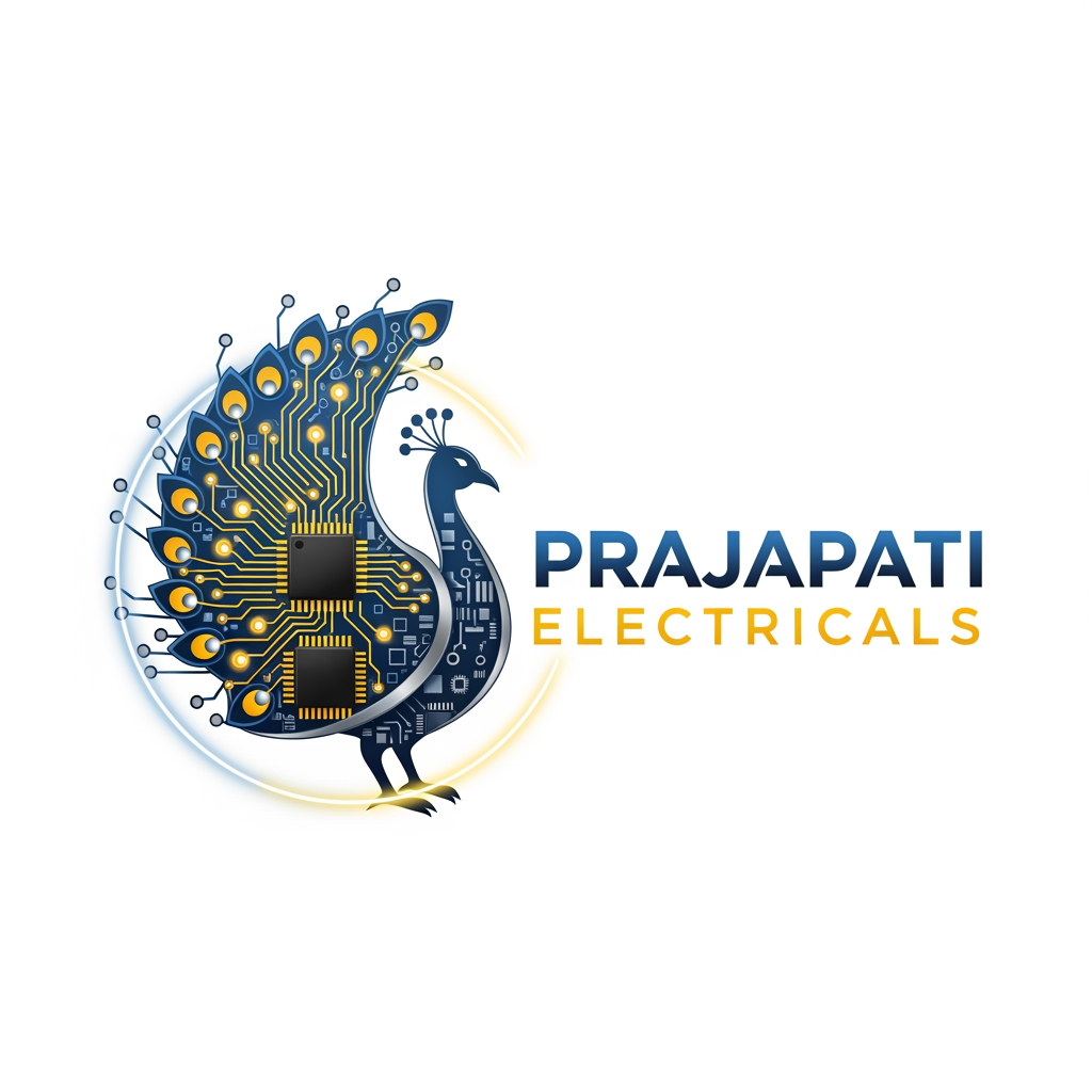 AI Design for create a logo for prajapati electricals