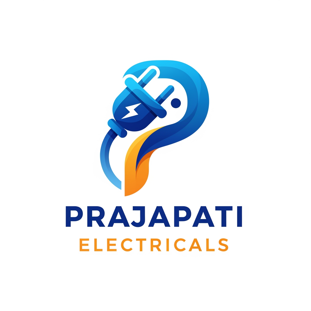 AI Design for create a logo for prajapati electricals