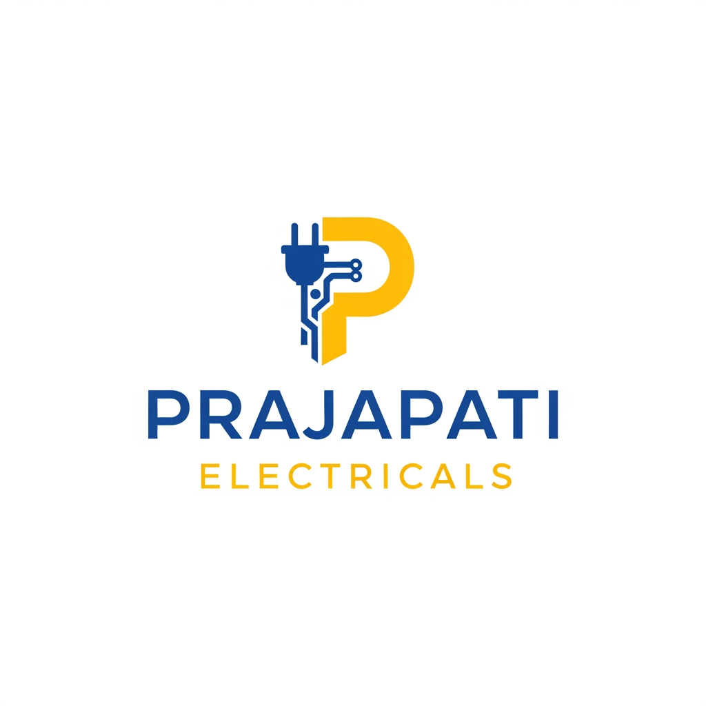 AI Design for create a logo for prajapati electricals
