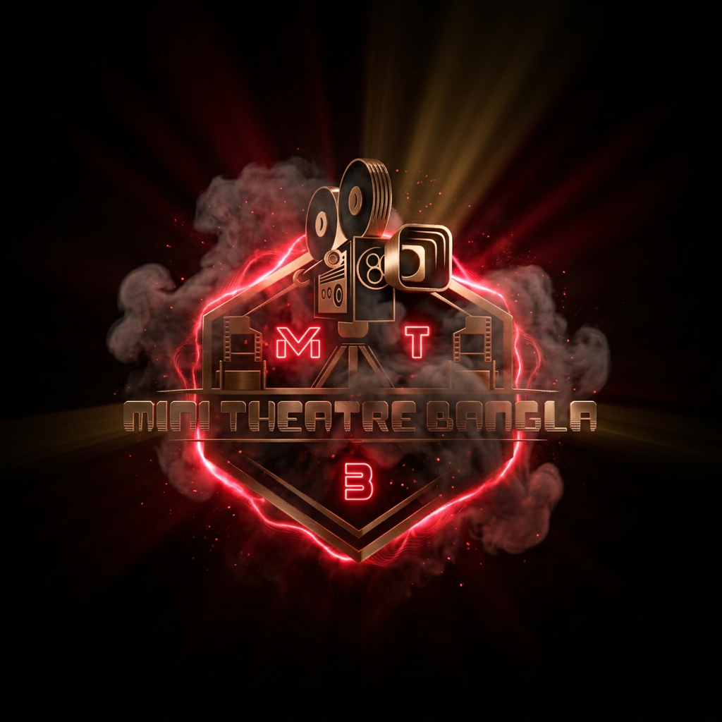 AI Design for Create a cinematic logo animation from a still image. Start with a dark black background, the logo appears from smoke and particles, red neon glow builds around the edges, smooth 3D zoom-in effect, light rays, energy waves, metallic shine, dramatic cinematic lighting, slow motion reveal, professional movie studio intro style, ultra realistic, 4K quality, 5-7 seconds.