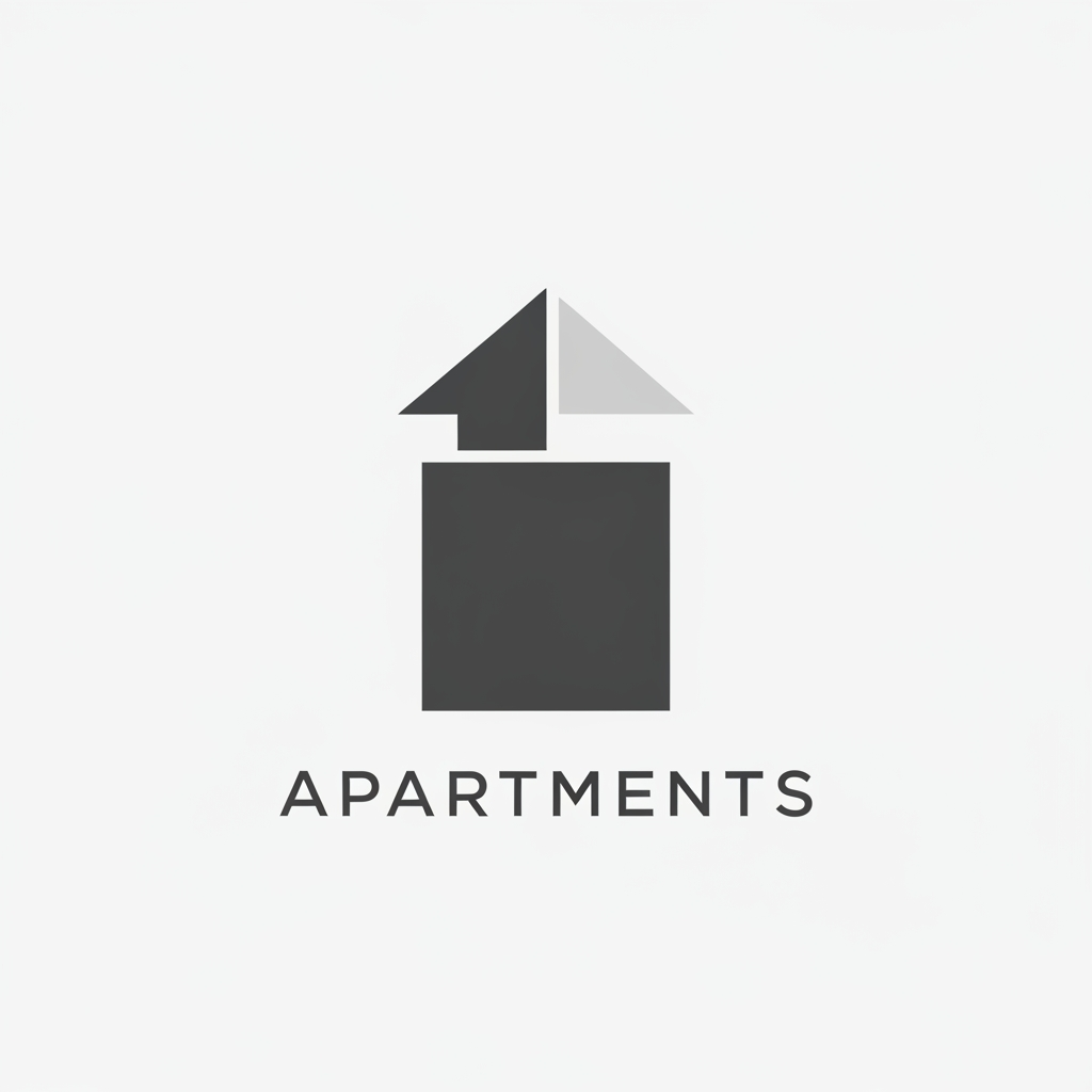AI Design for can you create a minimalism logo abot aprtments