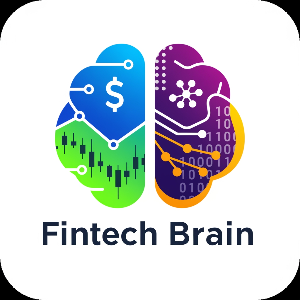 AI Design for i building a news app for Genz and millianila focused . App name is Fintech Brain.