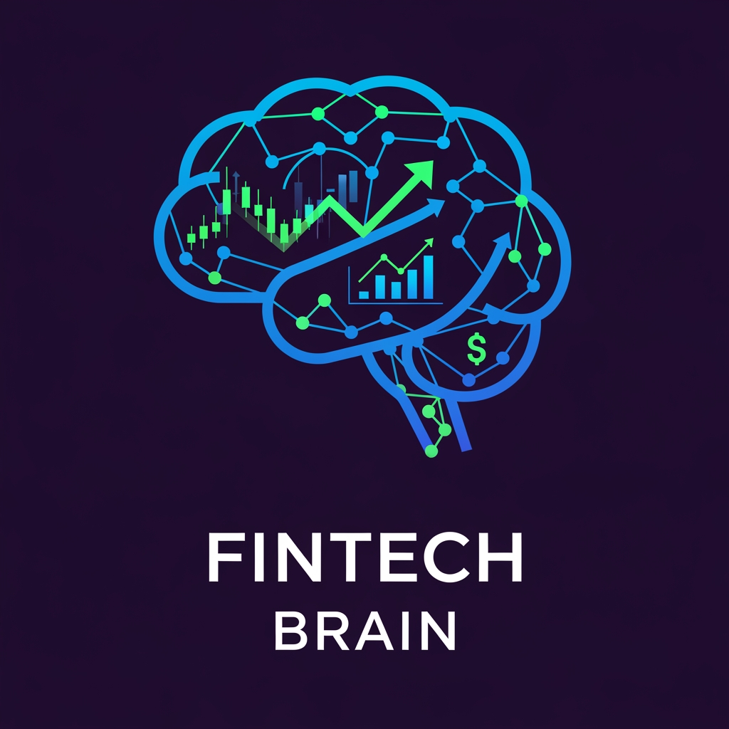 AI Design for i building a news app for Genz and millianila focused . App name is Fintech Brain.