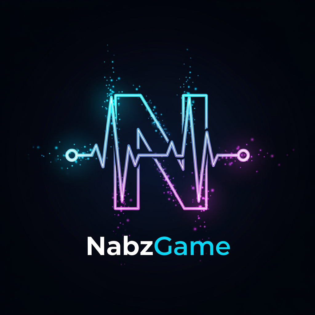 AI Design for MASTERPIECE logo design for "NabzGame".

Create an iconic, world-class monogram letter N that fuses a heartbeat pulse (ECG wave) with futuristic gaming energy.

The pulse line is not added on top of the N — it IS the N itself.

The shape must feel alive, energetic and technological, representing the heartbeat of gaming.

Visual style:
- Iconic N silhouette
- ECG pulse seamlessly forming the N
- Futuristic gaming technology aesthetic
- Premium esports startup branding
- Sleek geometric construction
- Dynamic energy flow
- Cyber-tech precision
- Minimal yet unforgettable
- Instantly recognizable from a distance
- Strong app icon potential
- Symmetrical and balanced composition
- Electric cyan, neon blue and violet glow
- Subtle digital particles and energy sparks
- Premium dark background
- High-end vector logo
- Modern luxury gaming marketplace identity

Inspired by the simplicity and recognizability of the world's greatest tech logos.

Award-winning branding, iconic symbol, visual genius, timeless design, scalable vector artwork, transparent background, Adobe Illustrator quality, masterpiece logo, billion-dollar brand identity.