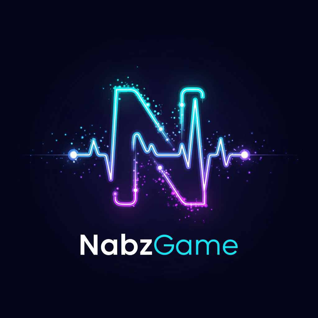 AI Design for MASTERPIECE logo design for "NabzGame".

Create an iconic, world-class monogram letter N that fuses a heartbeat pulse (ECG wave) with futuristic gaming energy.

The pulse line is not added on top of the N — it IS the N itself.

The shape must feel alive, energetic and technological, representing the heartbeat of gaming.

Visual style:
- Iconic N silhouette
- ECG pulse seamlessly forming the N
- Futuristic gaming technology aesthetic
- Premium esports startup branding
- Sleek geometric construction
- Dynamic energy flow
- Cyber-tech precision
- Minimal yet unforgettable
- Instantly recognizable from a distance
- Strong app icon potential
- Symmetrical and balanced composition
- Electric cyan, neon blue and violet glow
- Subtle digital particles and energy sparks
- Premium dark background
- High-end vector logo
- Modern luxury gaming marketplace identity

Inspired by the simplicity and recognizability of the world's greatest tech logos.

Award-winning branding, iconic symbol, visual genius, timeless design, scalable vector artwork, transparent background, Adobe Illustrator quality, masterpiece logo, billion-dollar brand identity.