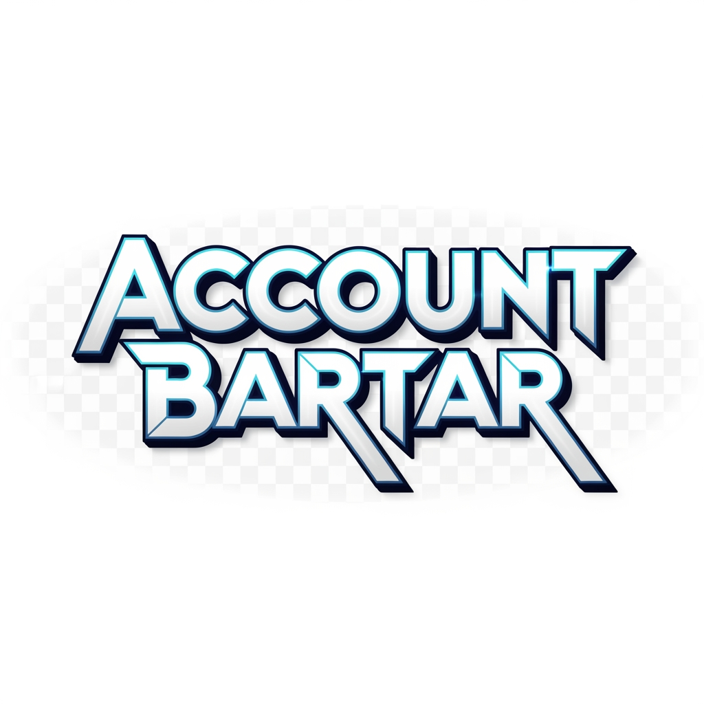 AI Design for Create an ultra-premium wordmark logo for "Account Bartar".
Typography only.
Custom-designed lettering that blends luxury technology branding, gaming culture, and modern digital commerce.
Rounded futuristic letterforms combined with sharp geometric details.
Elegant spacing, clean negative space, and highly refined character construction.
The typography should feel exclusive, trustworthy, modern, and instantly recognizable.
Inspired by world-class technology startups, premium gaming platforms, and modern fintech brands.
Dark background.
White typography with subtle cyan and electric blue highlights.
Minimal vector execution with exceptional visual balance.
No icon, no monogram, no symbol, no mascot, no controller, no shield.
Focus exclusively on creating a unique and iconic "Account Bartar" wordmark.
Transparent background.