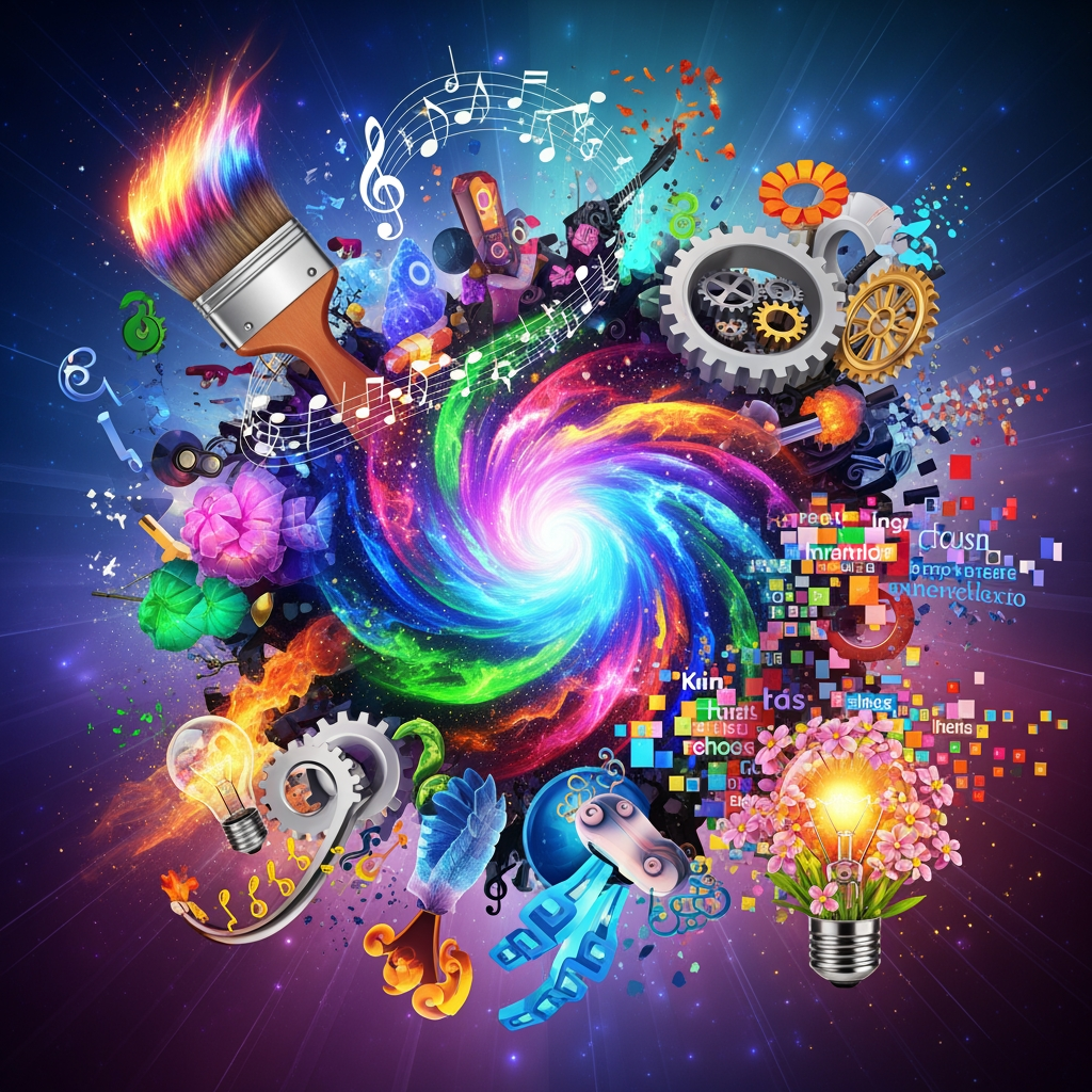 AI Design for show more creative
