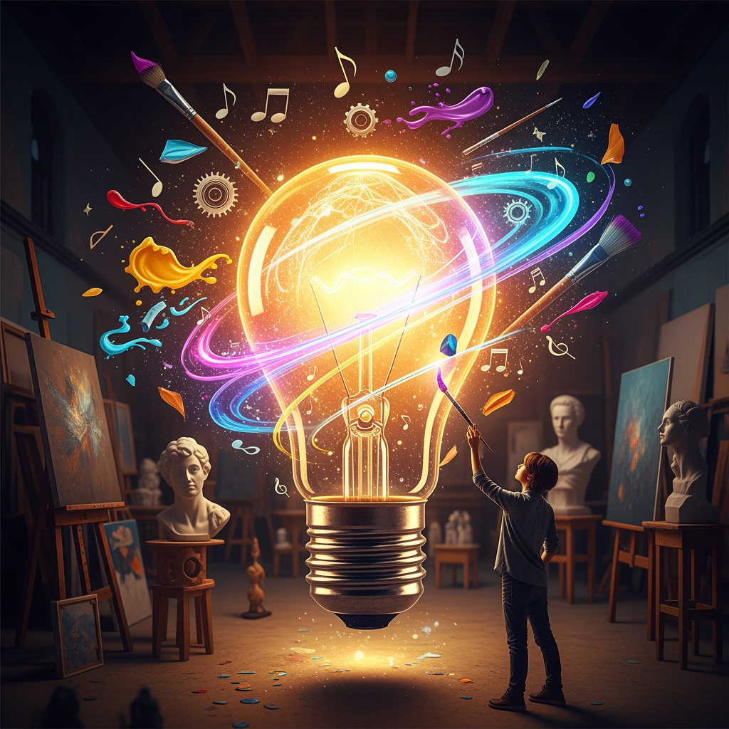 AI Design for show more creative