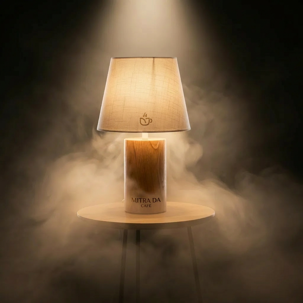 AI Design for Mitra Da cafe
Apply the following visual style: A cinematic hero product photograph of {{product}}, emerging from soft glowing fog with a focused top spotlight and strong rim lighting, dramatic premium advertising photography style, ultra‑high‑resolution detail.
The last reference image is a design/composition template: match its layout, framing, and overall visual style while following the user's prompt for subject matter where indicated.