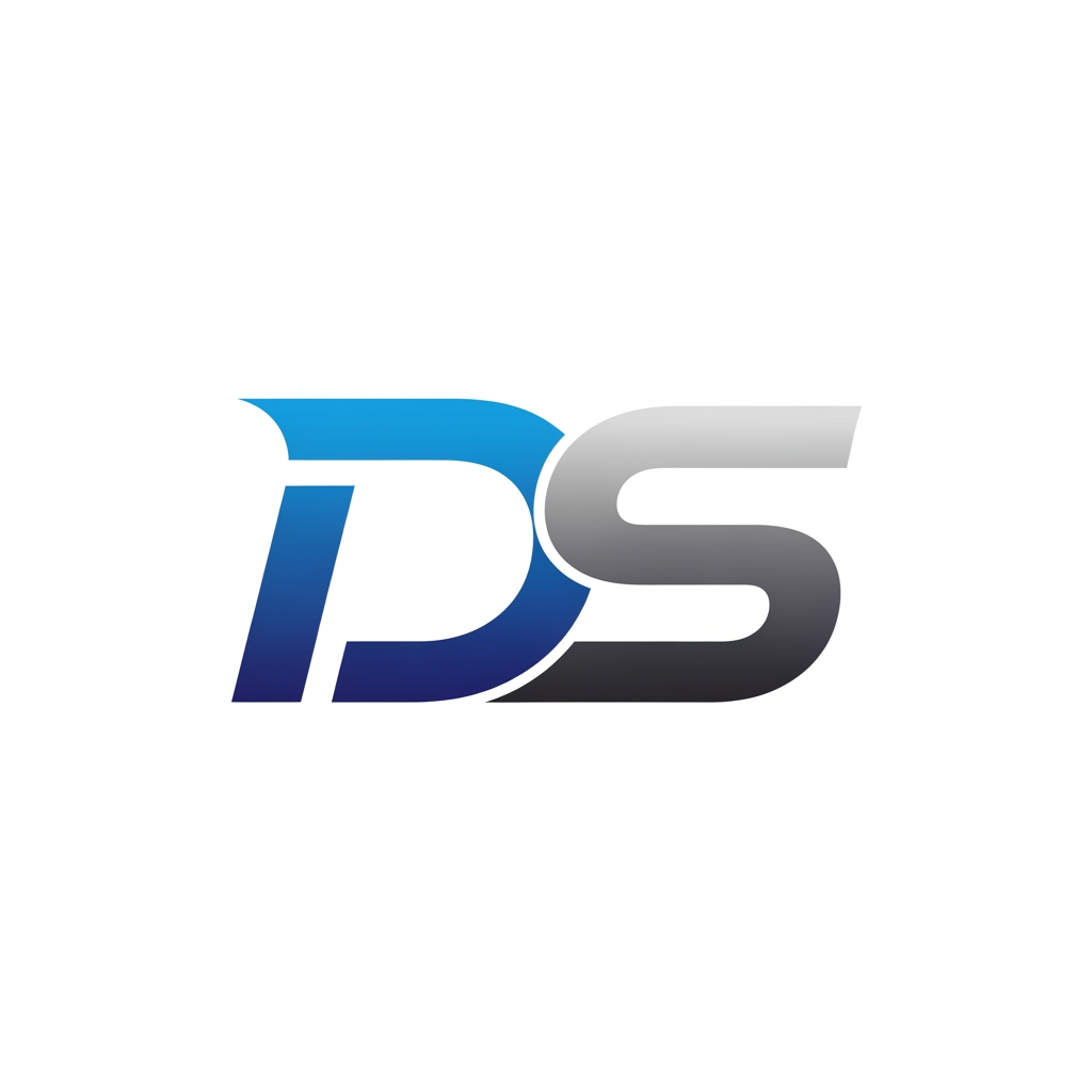 AI Design for genera un logo que tenga una D y una S para una marca personal de karting pero que o contenga nada de karting solo con una fuente moderna