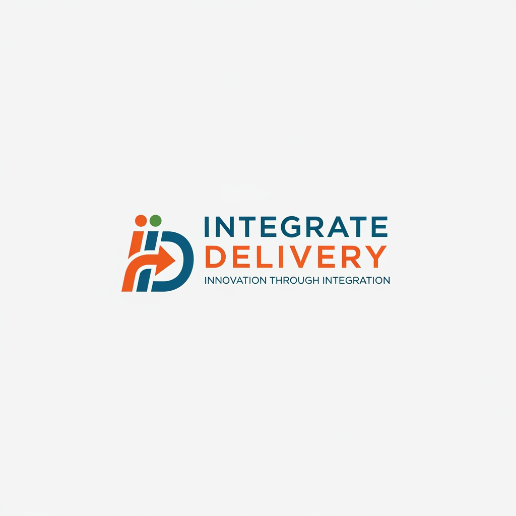 AI Design for e.g., Create a modern minimalist logo for
INTEGRATE DELIVERY
Tagline: INNOVATION THROUGH INTEGRATION
Kindly generate various options.