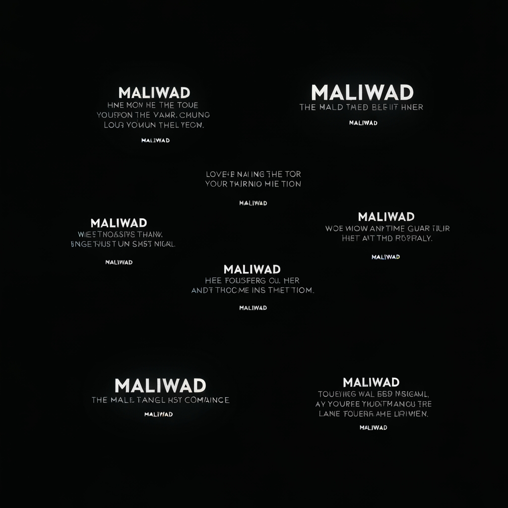 AI Design for MALIWAD TAGLINES