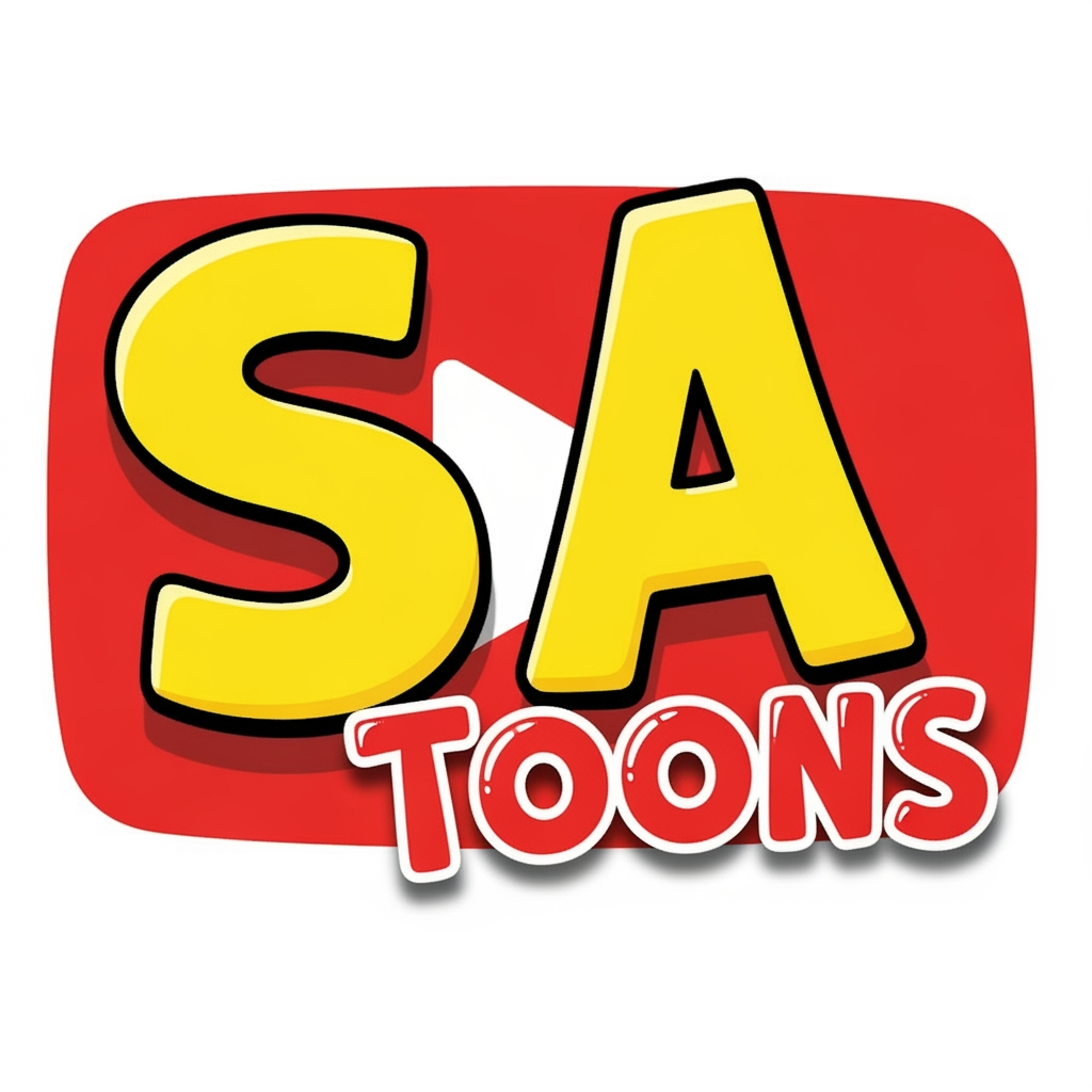 AI Design for IWANT TO CREATE A [SA TOONS] NAME LOGO OF YOUTUBE CHANNEL