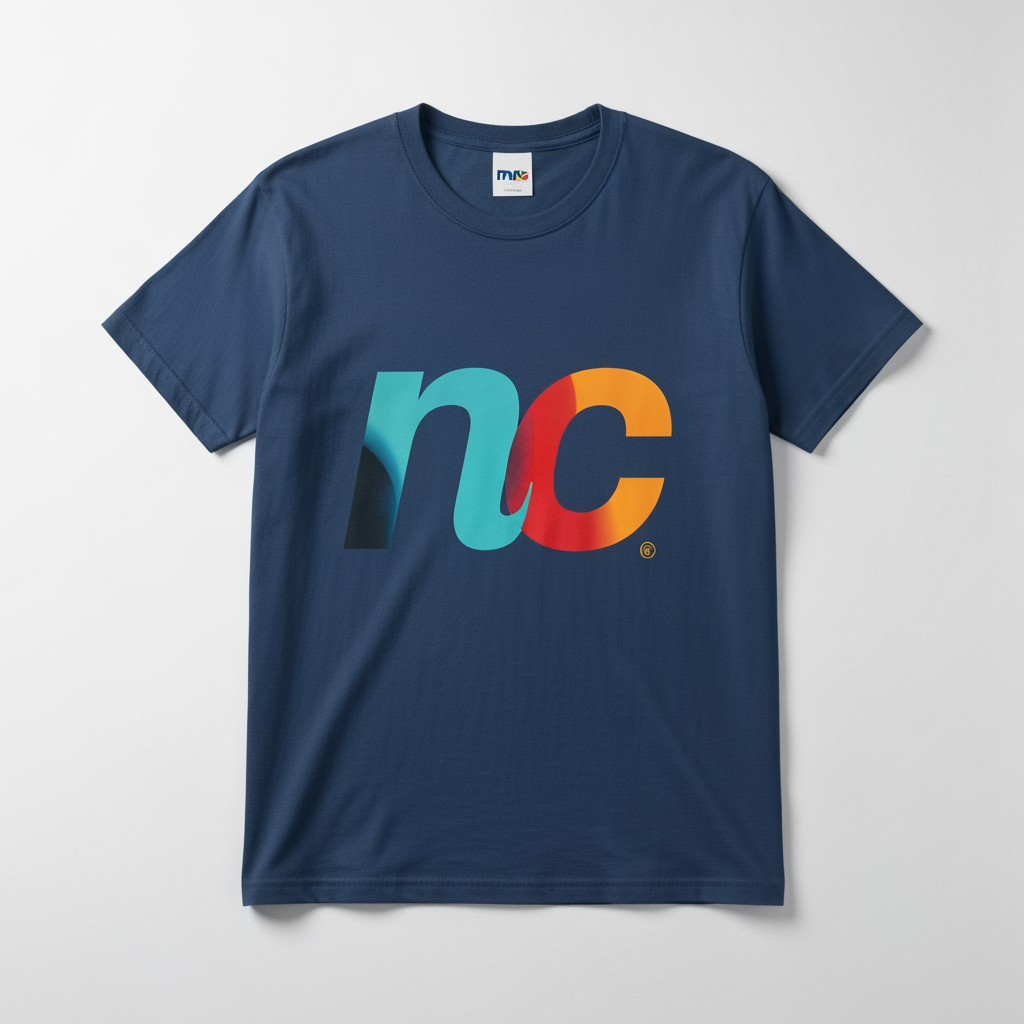 AI Design for Make more creative n creative c Casual t shirt.make me a cool logo mixing the letter