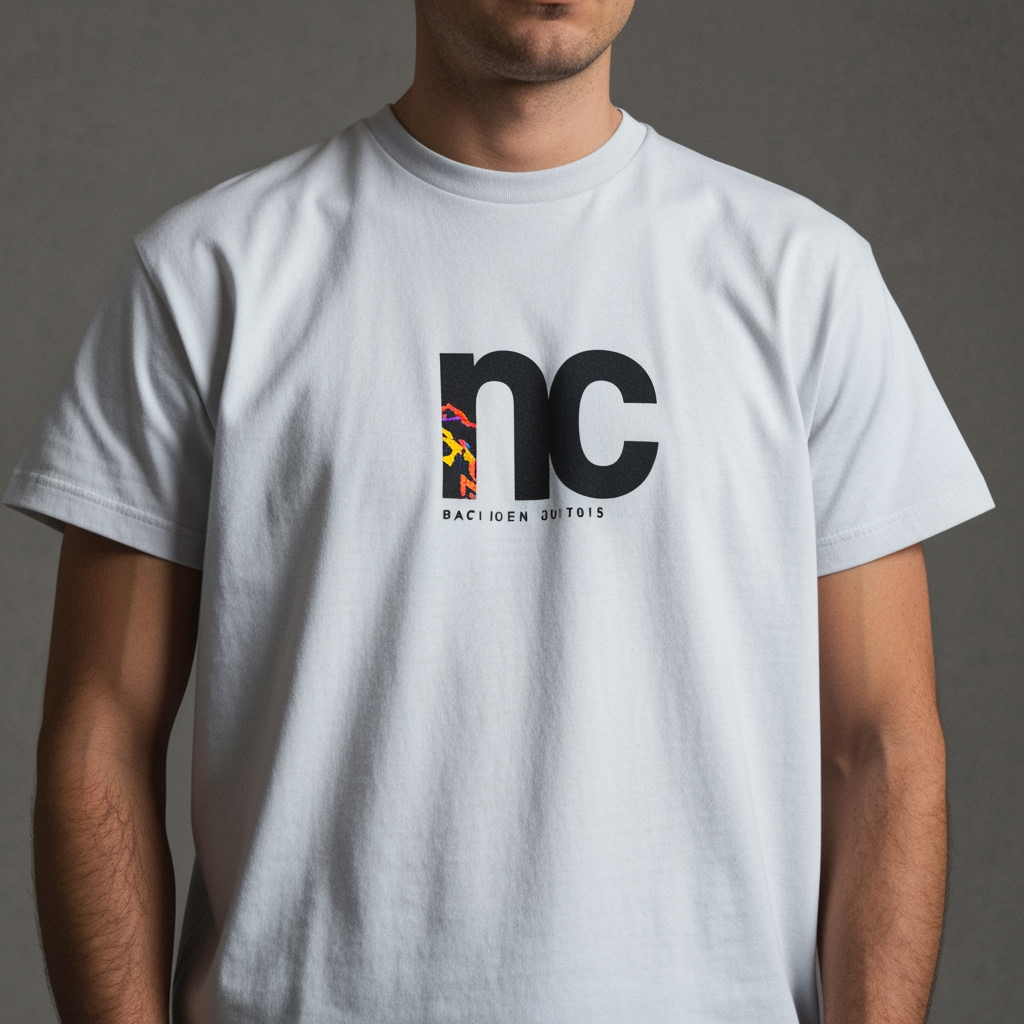 AI Design for Make more creative n creative c Casual t shirt.make me a cool logo mixing the letter