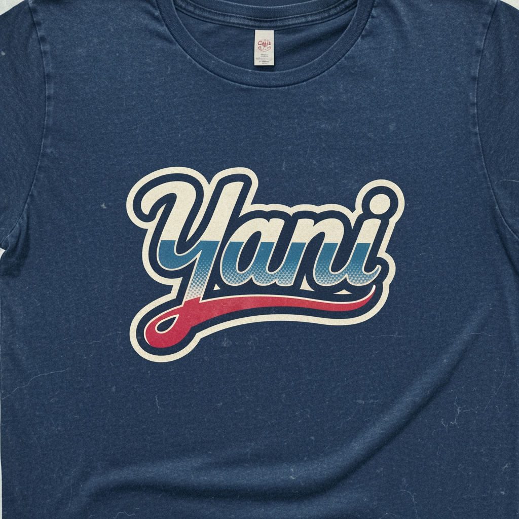 AI Design for Yaan. Is tami word which More of a logo typemeans I or me. Make an creative c Casual t shirt.make me a cool logo mixing the letter