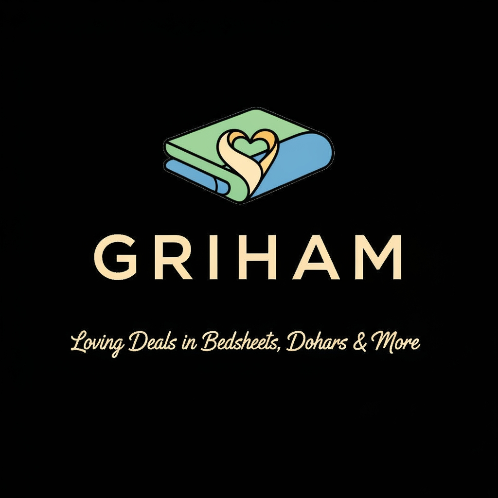 AI Design for create a logo brand name griham loving deals in bedsheet dohar etc