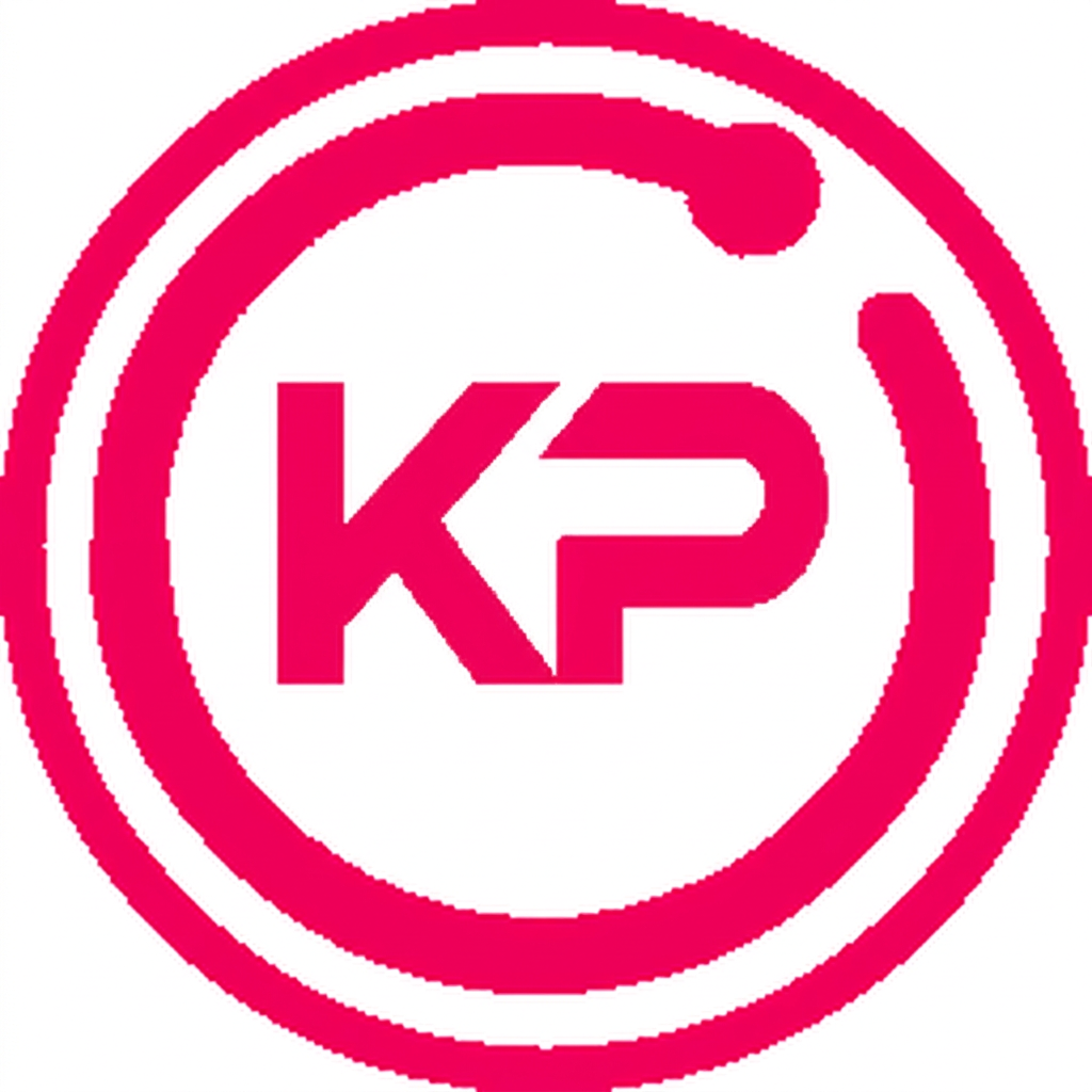 AI Design for in this logo only remove first latter A and add K