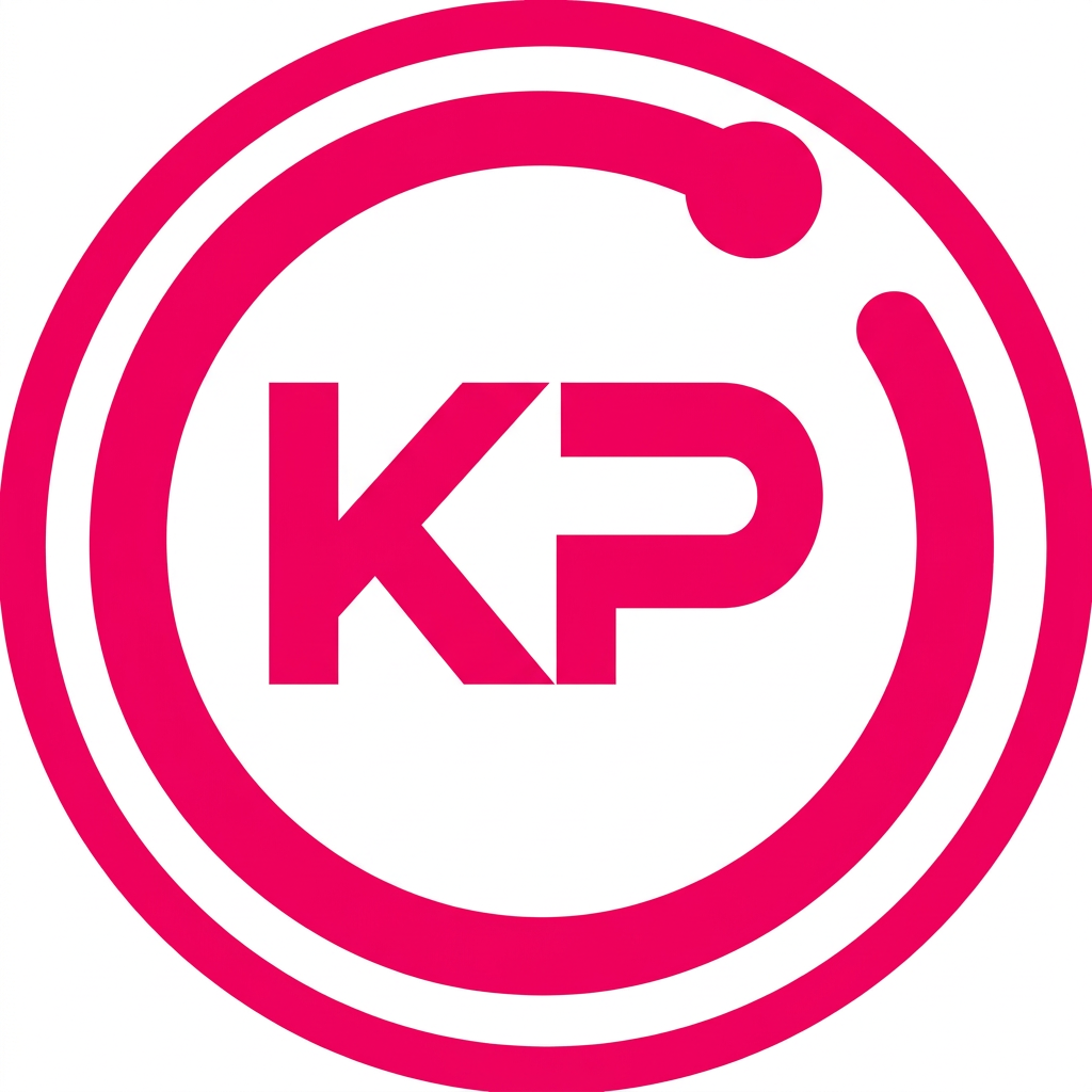 AI Design for in this logo only remove first latter A and add K