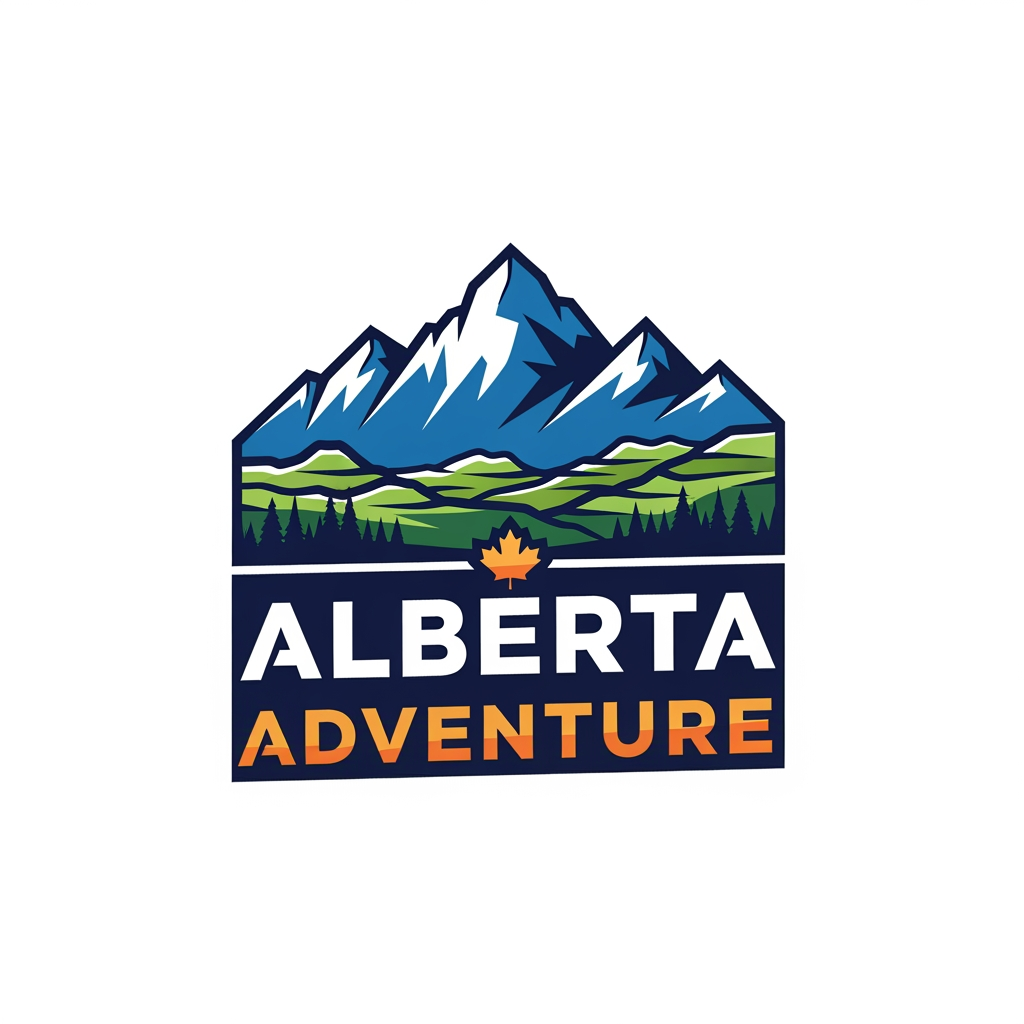 AI Design for i want to create alberta adventure logo
