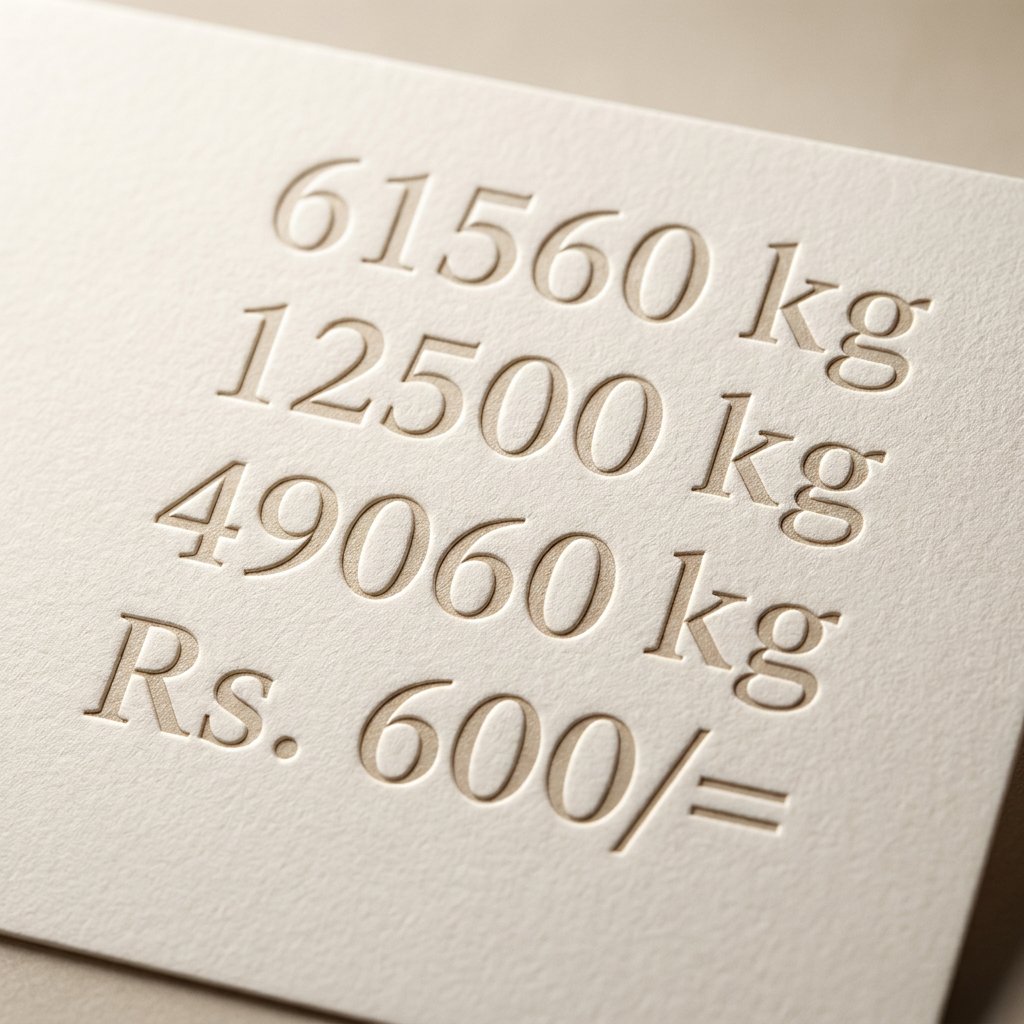 AI Design for A high-resolution, close-up macro shot of elegant, modern typography embossed on premium textured paper. Use soft, cinematic studio lighting to highlight the clean lines, sharp serifs, and subtle depth of the letterforms, creating a sophisticated and professional design aesthetic.