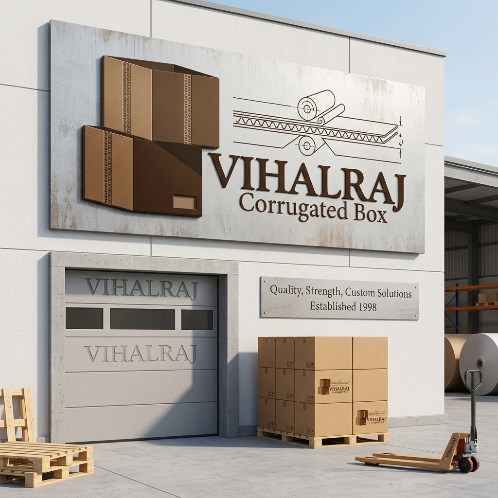 AI Design for ye meri brand ka logo he aap muje kuch alah logo desihn kr ke do mere ko box ki factries che