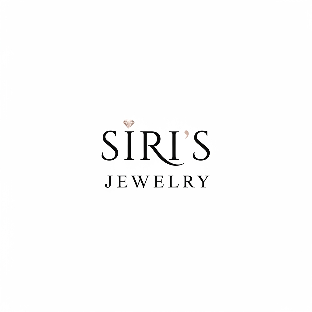 AI Design for logo, my brand name is siri's jewelry