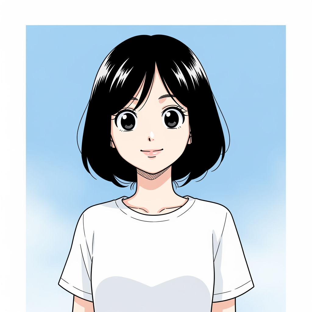 AI Design for aine simple manga h