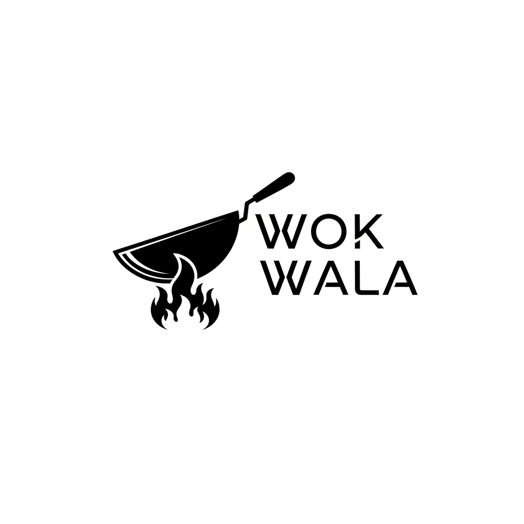 AI Design for mujhe khud ke brand ke liye ek chinese resturent ka logo banana h jo orignal ho kisika copy nhi or simple clean and proffesional design ho mera logo ka name wok wala h design tum bhejo
