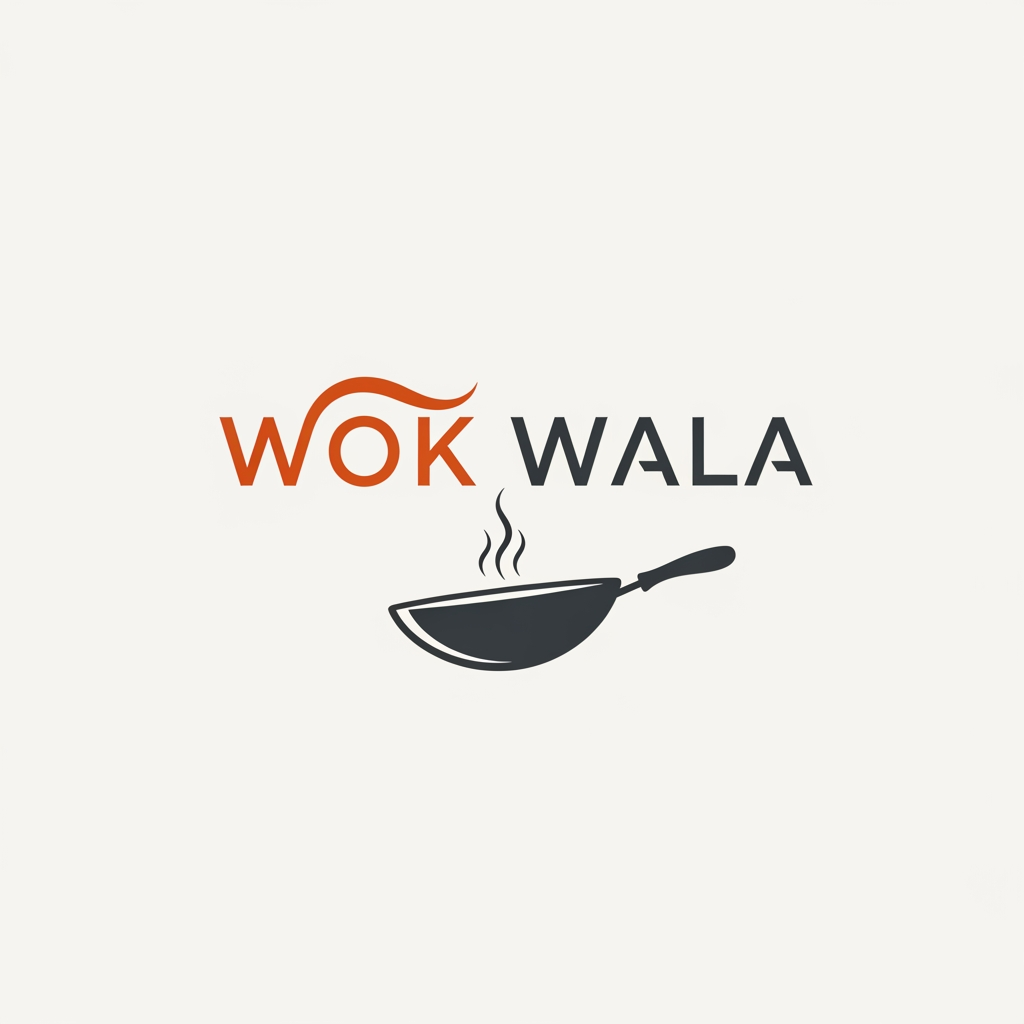 AI Design for mujhe khud ke brand ke liye ek chinese resturent ka logo banana h jo orignal ho kisika copy nhi or simple clean and proffesional design ho mera logo ka name wok wala h design tum bhejo