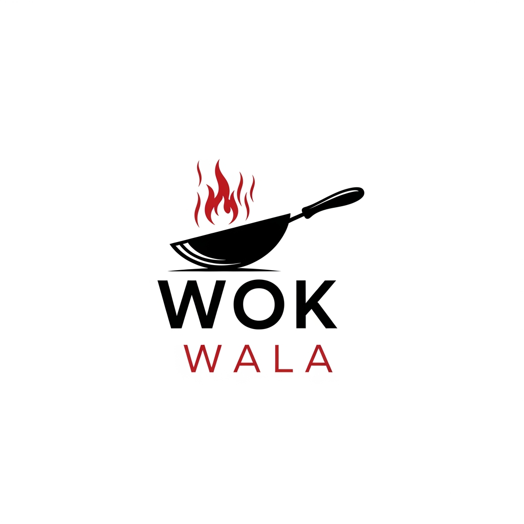 AI Design for mujhe khud ke brand ke liye ek chinese resturent ka logo banana h jo orignal ho kisika copy nhi or simple clean and proffesional design ho mera logo ka name wok wala h design tum bhejo
