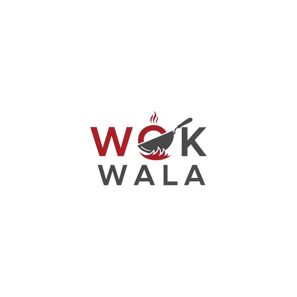 AI Design for mujhe khud ke brand ke liye ek chinese resturent ka logo banana h jo orignal ho kisika copy nhi or simple clean and proffesional design ho mera logo ka name wok wala h design tum bhejo