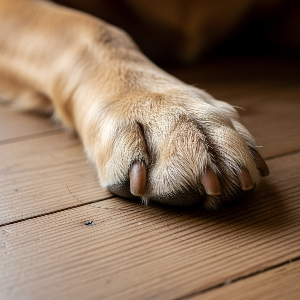 AI Design for paw dog