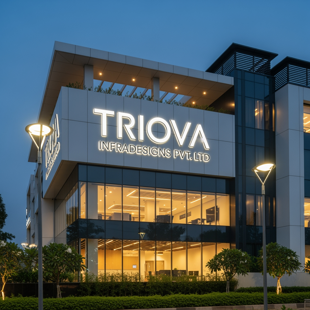 AI Design for triova infradesigns pvt ltd