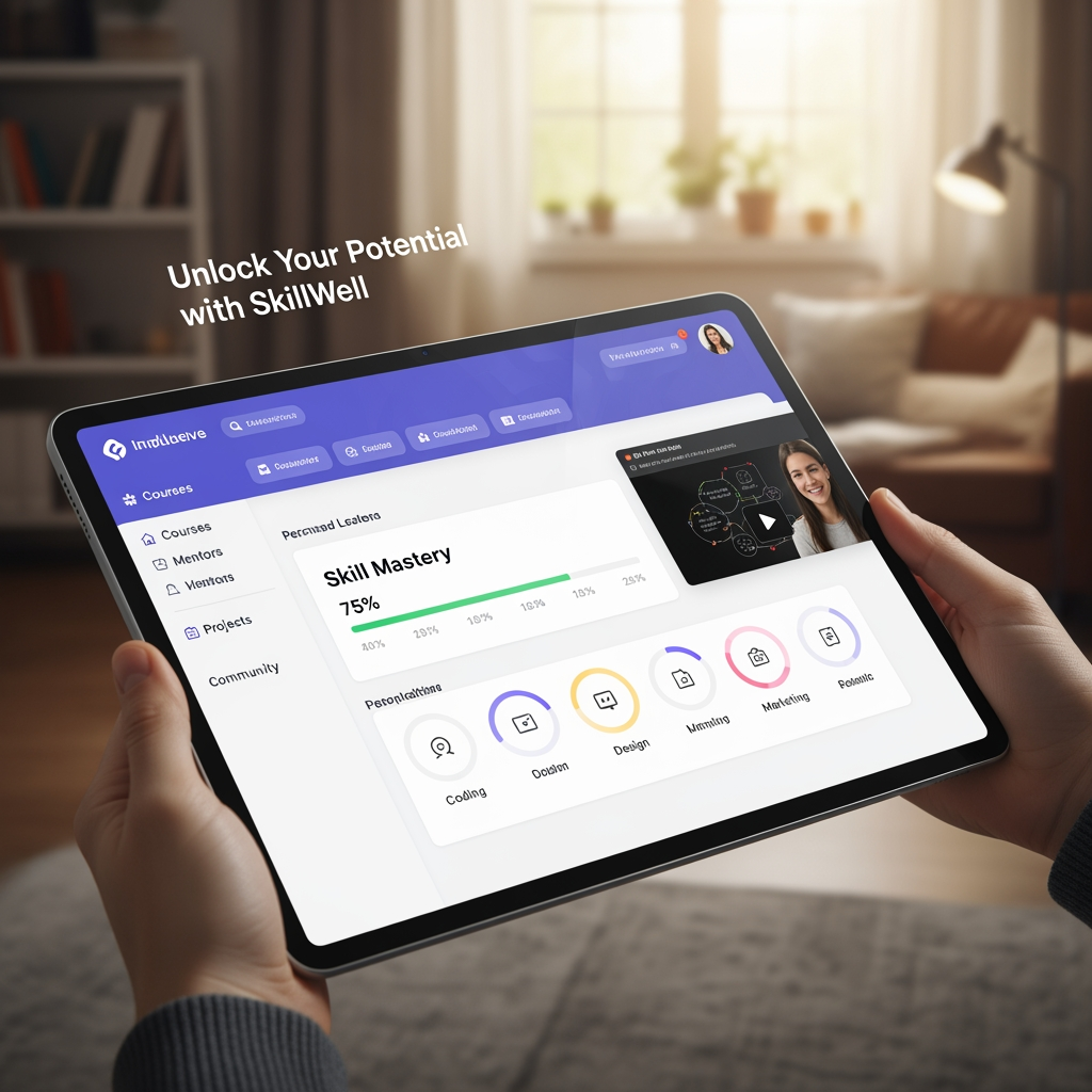 AI Design for skill well ed tech platform