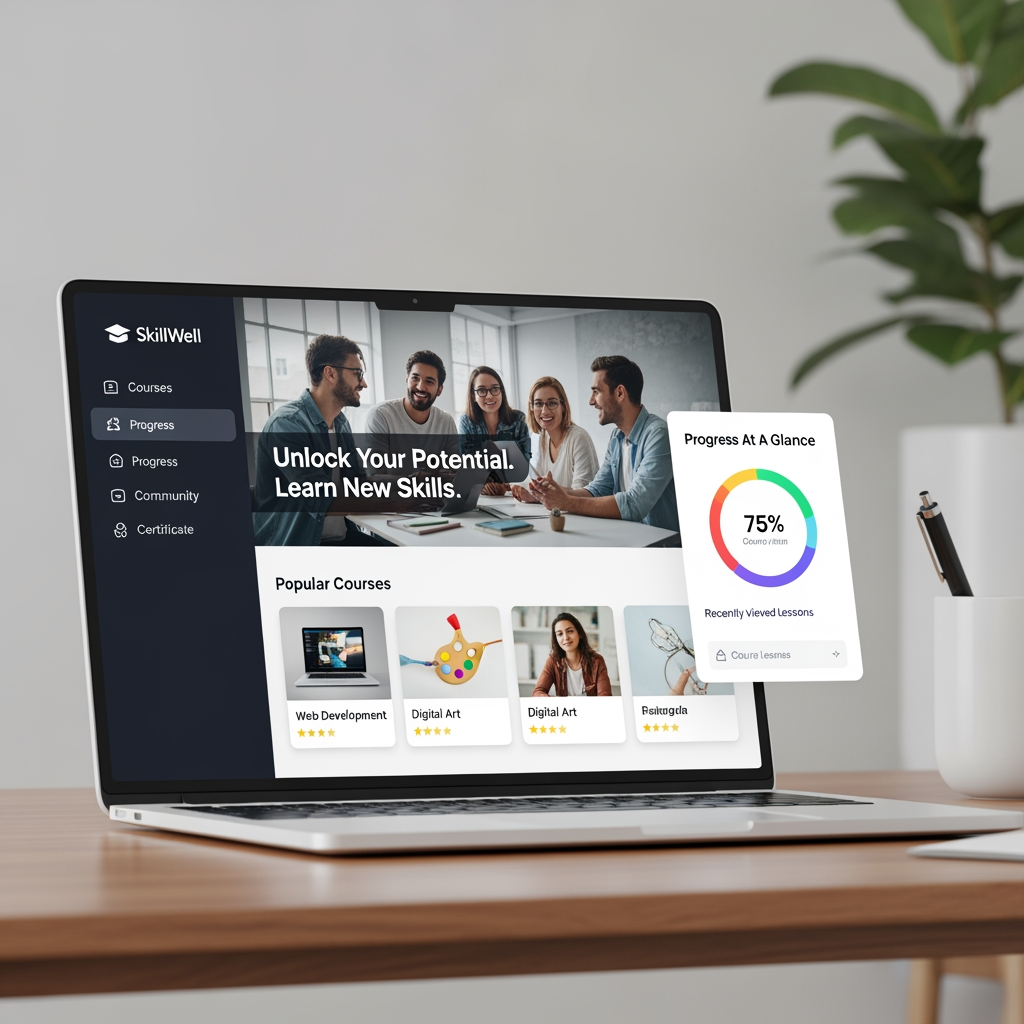 AI Design for skill well ed tech platform