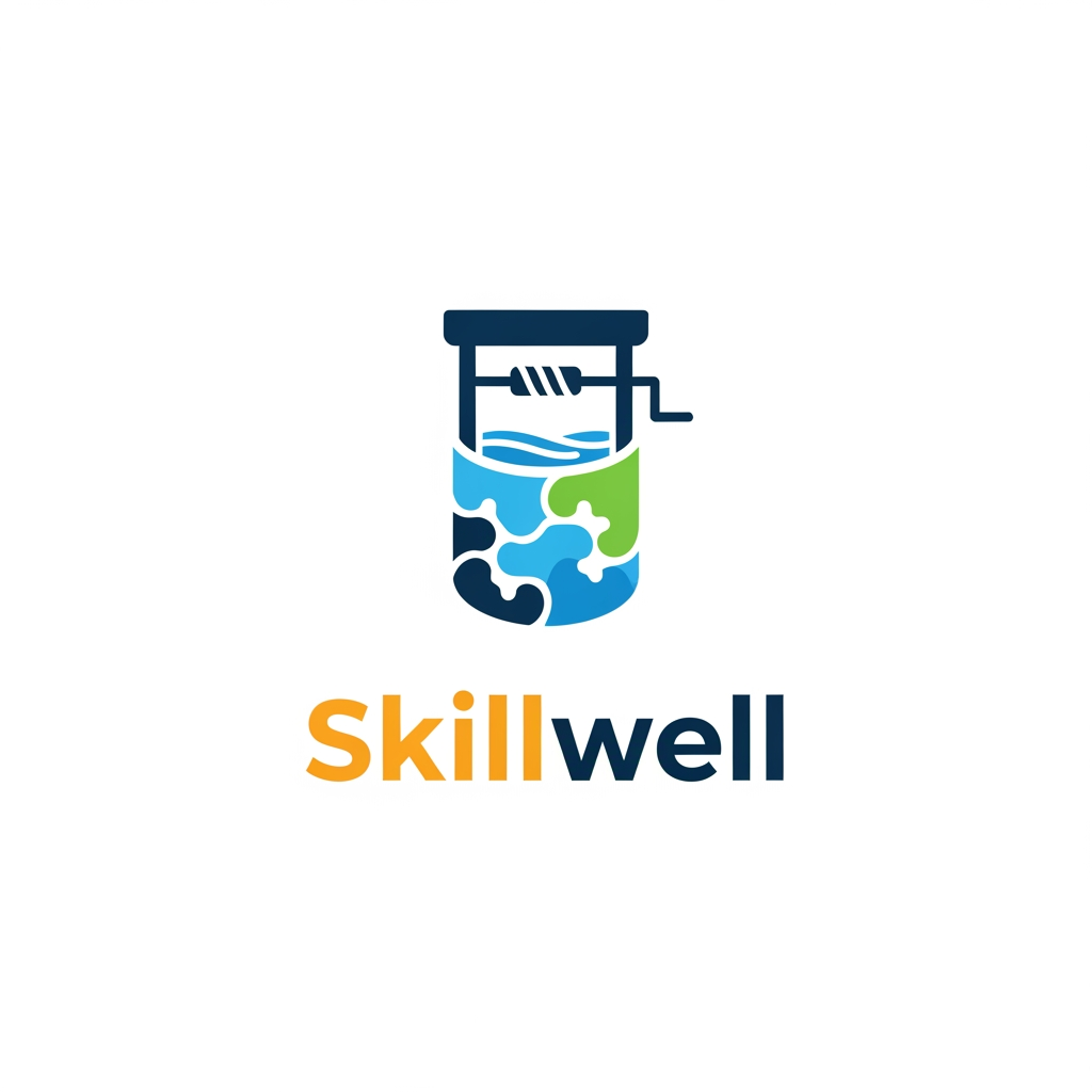 AI Design for create a logo for an edtech platform called: Skillwell