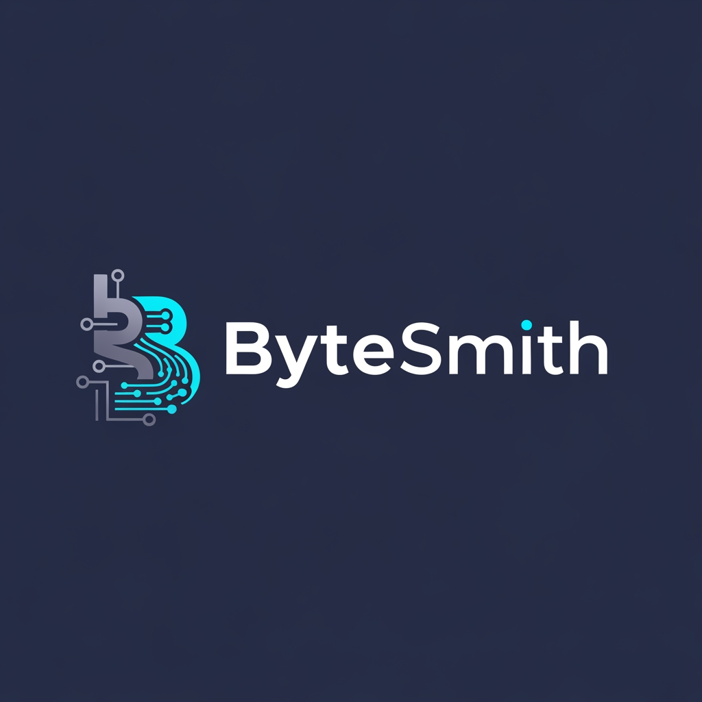AI Design for "Create a simple, professional, standard, modern, and unique logo for ByteSmith. ByteSmith builds AI sales infrastructure for agencies & B2B consulting firms."