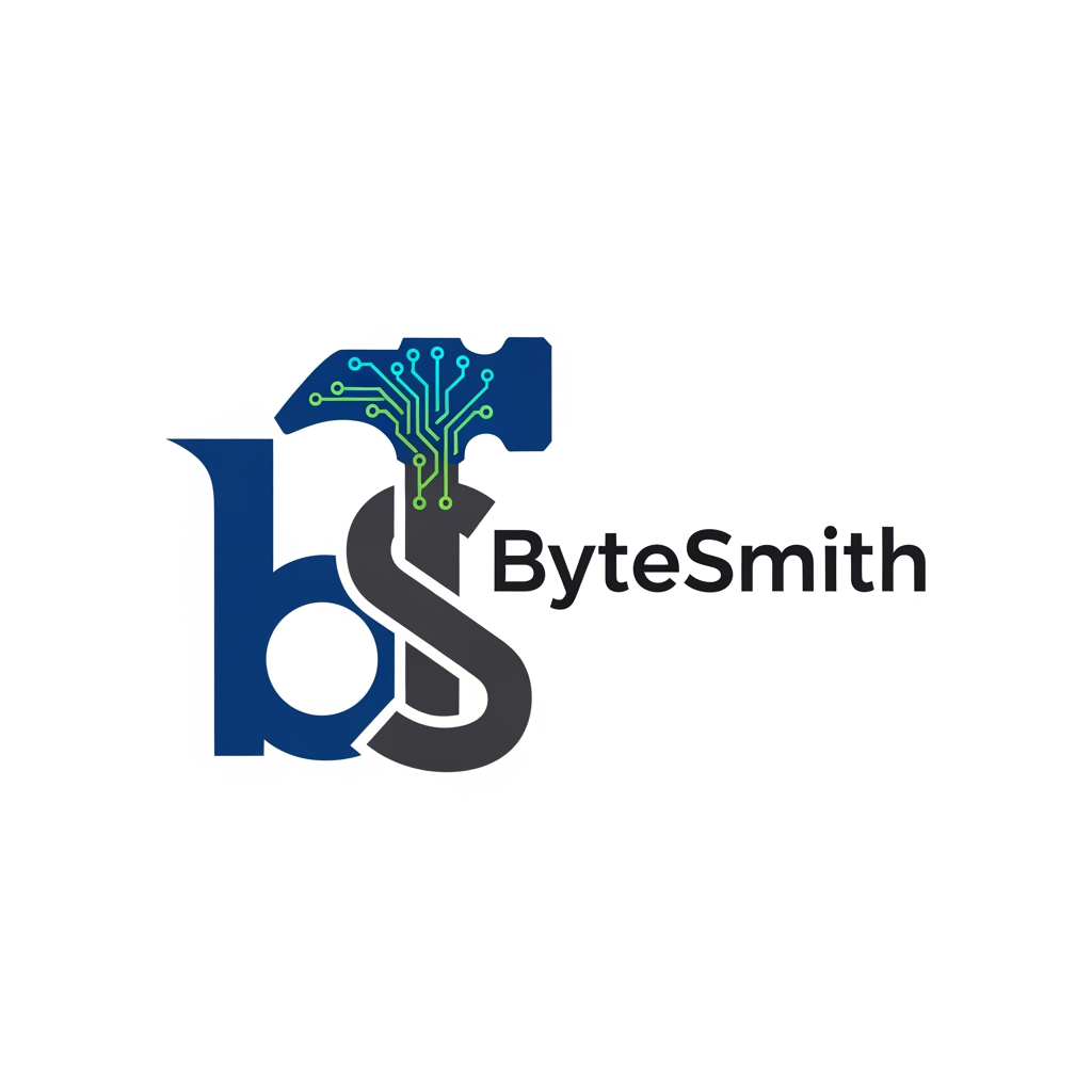 AI Design for "Create a simple, professional, standard, modern, and unique logo for ByteSmith. ByteSmith builds AI sales infrastructure for agencies & B2B consulting firms."