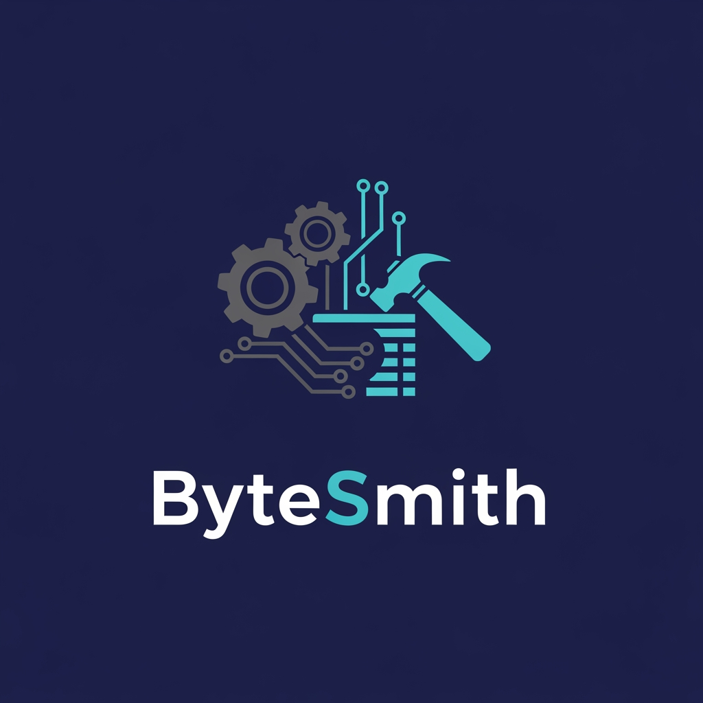 AI Design for "Create a simple, professional, standard, modern, and unique logo for ByteSmith. ByteSmith builds AI sales infrastructure for agencies & B2B consulting firms."