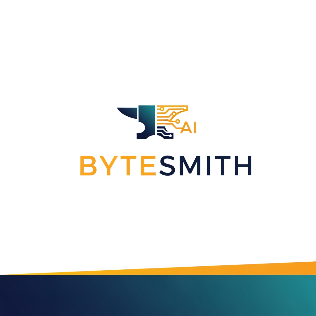 AI Design for "Create a simple, professional, standard, modern, and unique logo for ByteSmith. ByteSmith builds AI sales infrastructure for agencies & B2B consulting firms. Can you try simple."