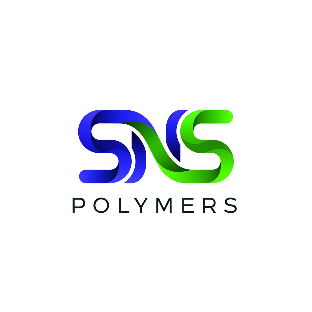 AI Design for create a logo for my polymer company named SNS polymers, make the logo unique