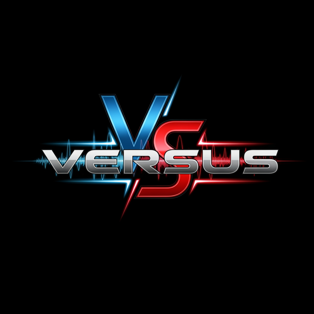 AI Design for make logo for a dj artist name VERSUS