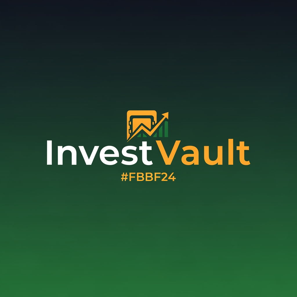 AI Design for investvault by this color theme  main: "#14532D",      // Deep Forest Green (Brand identity, headers)
      dark: "#0B3B2E",      // Midnight Emerald (Hero gradient dark stop)
      light: "#22C55E",  main: "#FBBF24",      // Premium Amber/Gold (CTAs, interactive hovers)
      dark: "#D97706",      // Muted Gold (Active states, secondary badges)
      light: "#FEF3C7",