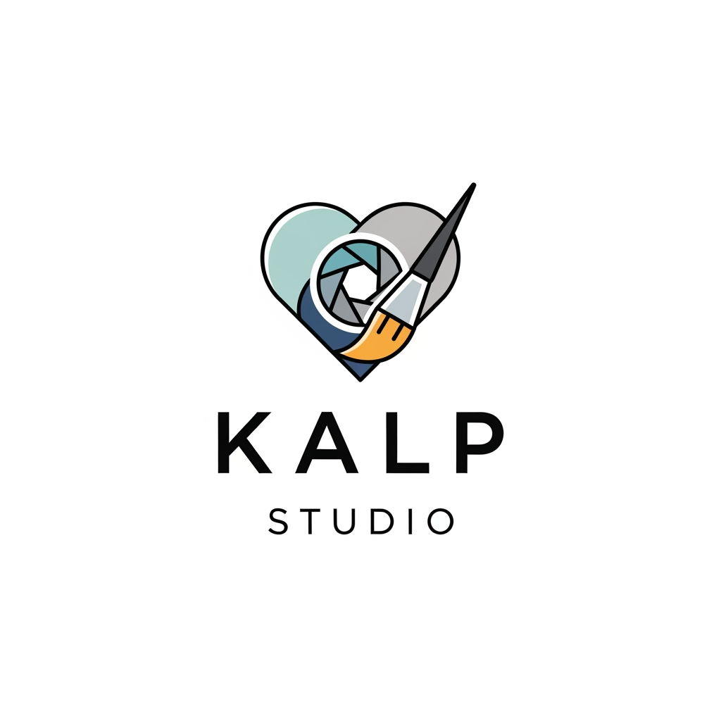 AI Design for a logo for kalp studio