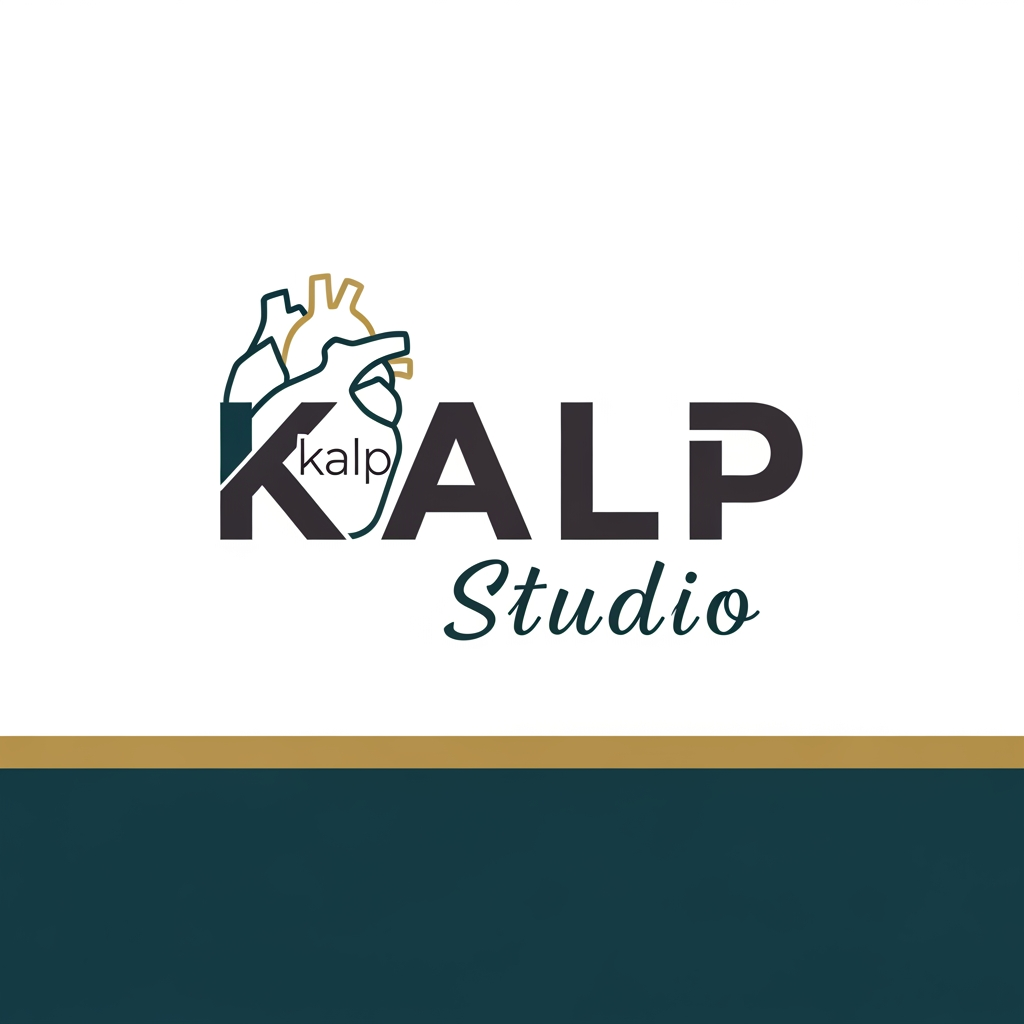 AI Design for a logo for kalp studio