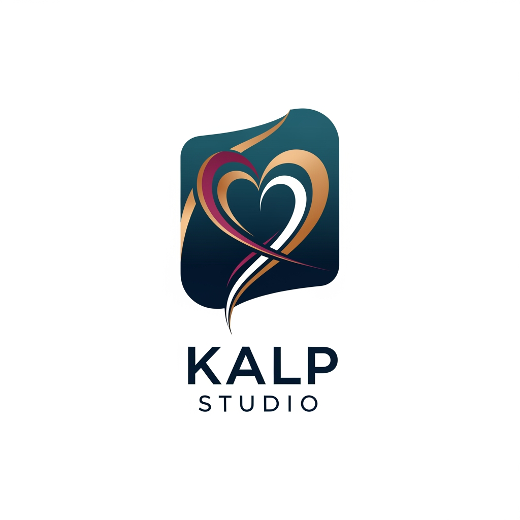 AI Design for a logo for kalp studio