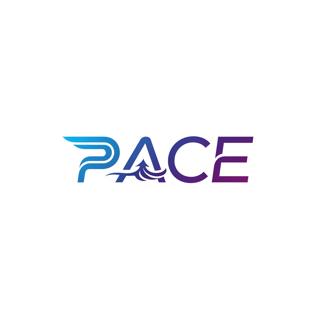 AI Design for make a logo for pace more uniquie