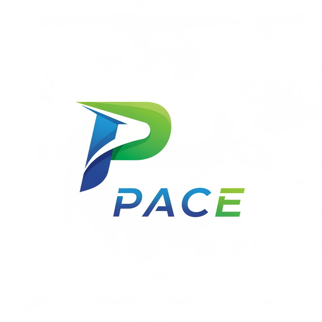 AI Design for new and attractive logo for pace