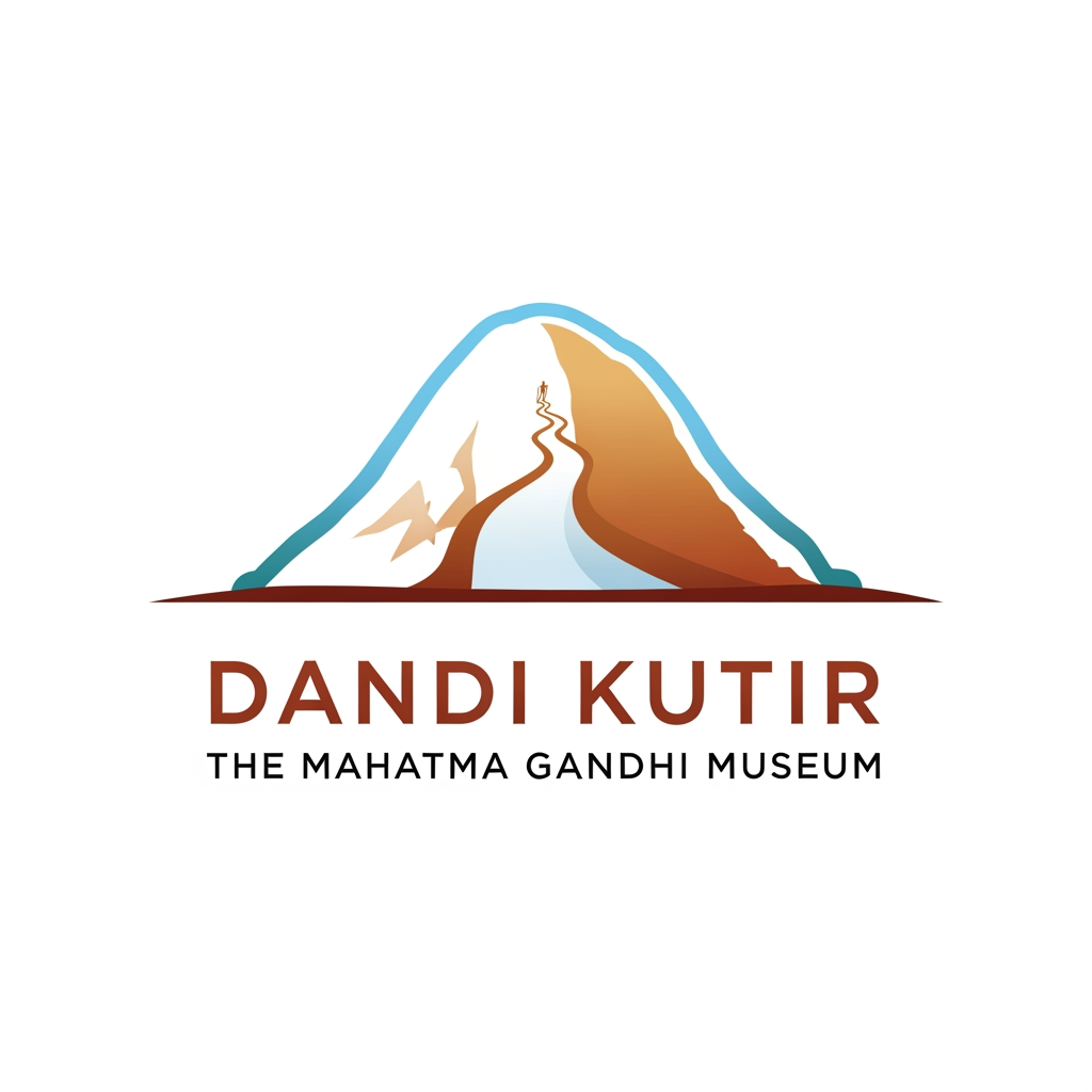 AI Design for Here is a comprehensive project brief to guide the generation of a logo for the Dandi Kutir project, based on the official requirements from the Directorate of Museums.
---
## Logo Design Brief: Dandi Kutir Museum & Precinct
### 1. Project Overview
* **Client:** Directorate of Museums, Government of Gujarat (under the Department of Sports, Youth and Cultural Activities).
* **Project Name:** Branding, Promotion and Management of Dandi Kutir & its Precinct.
* **Location:** Gandhinagar, Gujarat.
* **Facility Description:** Dandi Kutir is a state-of-the-art museum dedicated entirely to the life and times of Mahatma Gandhi. It holds the distinction of being the biggest permanent museum in the world based on the life of a single person.
### 2. Core Themes & Symbolism
The logo must encapsulate the profound historical and philosophical narrative of the museum.
* **The Journey:** The museum traces Gandhi's life through his various phases: as a barrister, his struggles in South Africa, his return to India, and his leadership in the freedom struggle.
* **The Dandi March:** The central architectural and thematic element of the museum is its representation of the famous 1930 Dandi March against the British salt tax.
* **Gandhian Philosophy:** The design should evoke the core concepts elaborated within the museum's exhibits, specifically Satyagraha, non-violence, self-reliance, and Gram Swaraj.
### 3. Key Visual Elements
* **The Salt Mound:** The most iconic visual identifier of the facility is its architecture. The museum is located inside a massive, 41-metre-high structure shaped like a salt-mound. This shape should heavily influence the primary logo mark or silhouette.
### 4. Versatility & Application Requirements
The selected agency is responsible for a massive branding rollout, meaning the logo must be highly versatile and scalable. It must maintain its visual integrity across the following mandatory applications:
* **Digital Media:** An official multilingual website (desktop and mobile responsive), HD promotional videos, and social media platforms including Facebook, Instagram, X (Twitter), and YouTube.
* **Large Format Outdoor:** Hoardings ($8'\times4'$) and directional signages ($6'\times4'$) installed in and around Gandhinagar.
* **Premium Print:** Hardbound, high-resolution 4-color (CMYK) coffee table books and A4/A5 trifold brochures printed on high-GSM art paper.
* **Standard Print & Merchandise:** Office stationery (letterheads, visiting cards, envelopes, ID cards) and embroidered or printed promotional merchandise such as caps and T-shirts.
### 5. Design Tone
* Heritage-driven yet state-of-the-art.
* Respectful and monumental, befitting the world's largest museum dedicated to Mahatma Gandhi.
* Clean, adaptable, and easily recognizable at both favicon sizes and billboard scales.